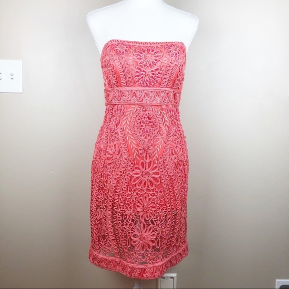 Sue Wong Nocturne Strapless Beaded Dress Size 4. - Picture 1 of 13